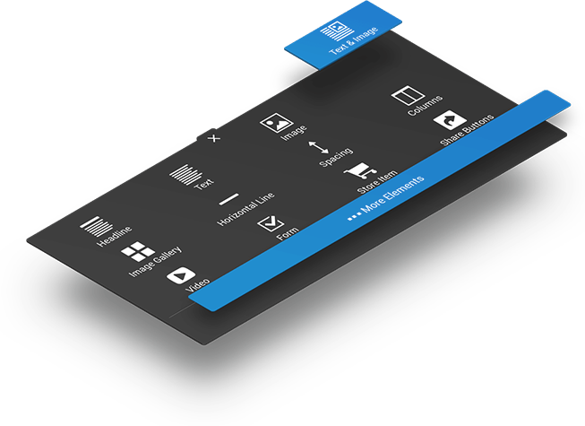 How the creation of a landing page occurs